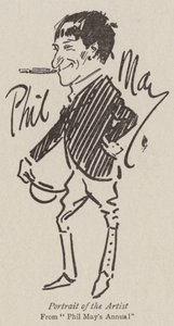 アーティストの肖像 作： Phil May